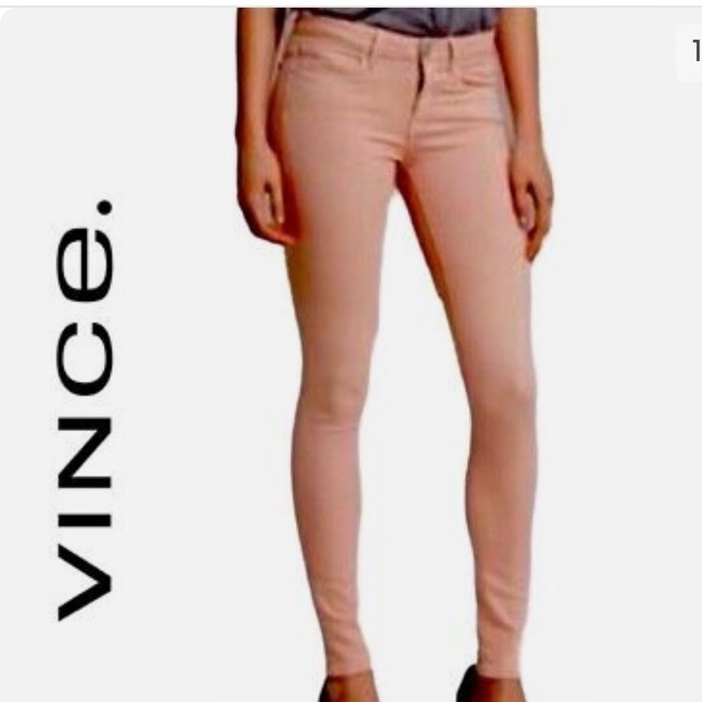 Vince Peach Skinny Ankle Jeans